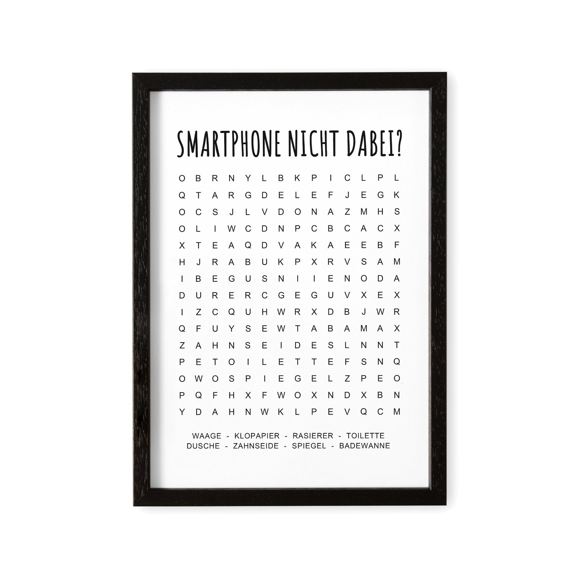 Badezimmer Deko Suchsel Bild Lustiges Rätsel Für Das Gäste WC Toilette Geschenk zum Einzug