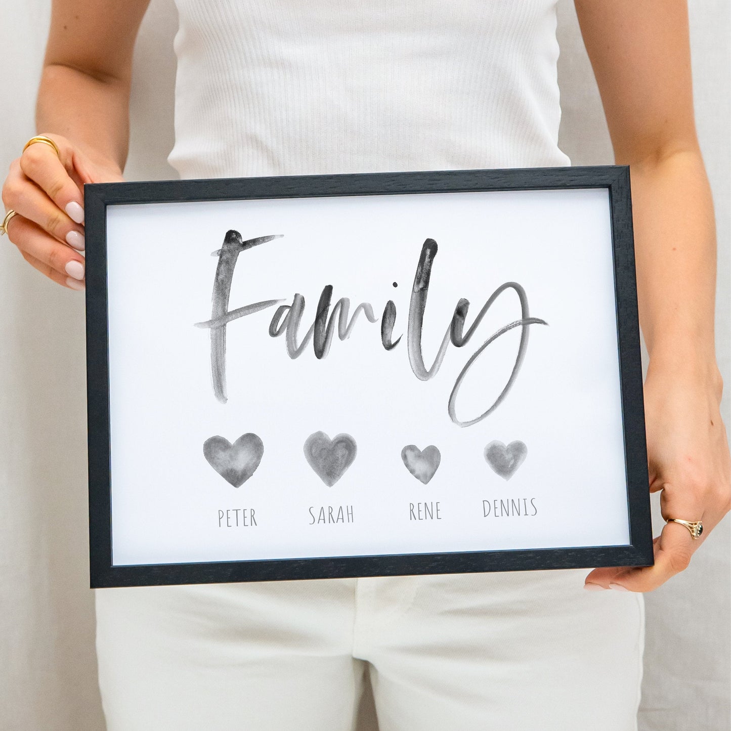 Familienposter Familie Poster Family Personalisiertes Geschenk Für Die Familie