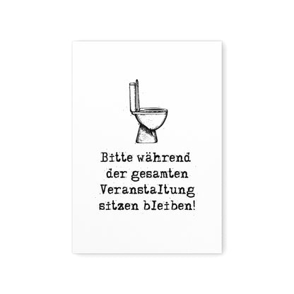 Einzugsgeschenk Badezimmer Deko Poster Gäste WC Schild Bild Gästebad