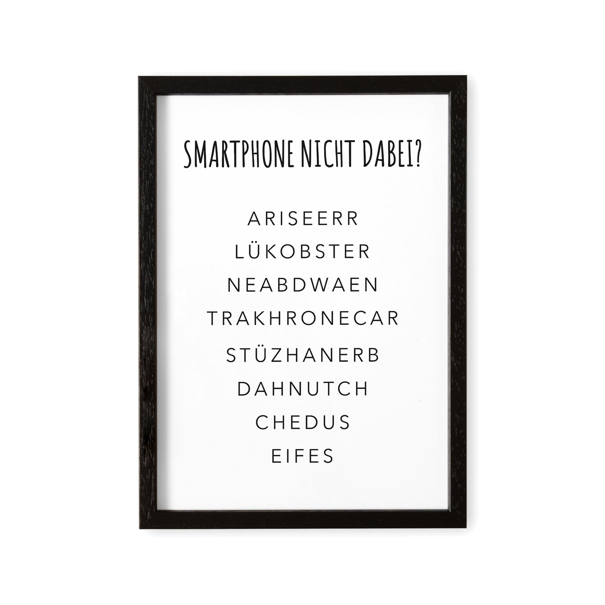 Wanddeko Badezimmer Gäste WC Poster Bilder Rätsel Einzugsgeschenk