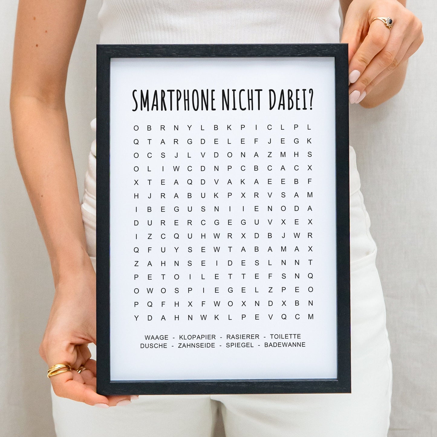 Badezimmer Deko Suchsel Bild Lustiges Rätsel Für Das Gäste WC Toilette Geschenk zum Einzug