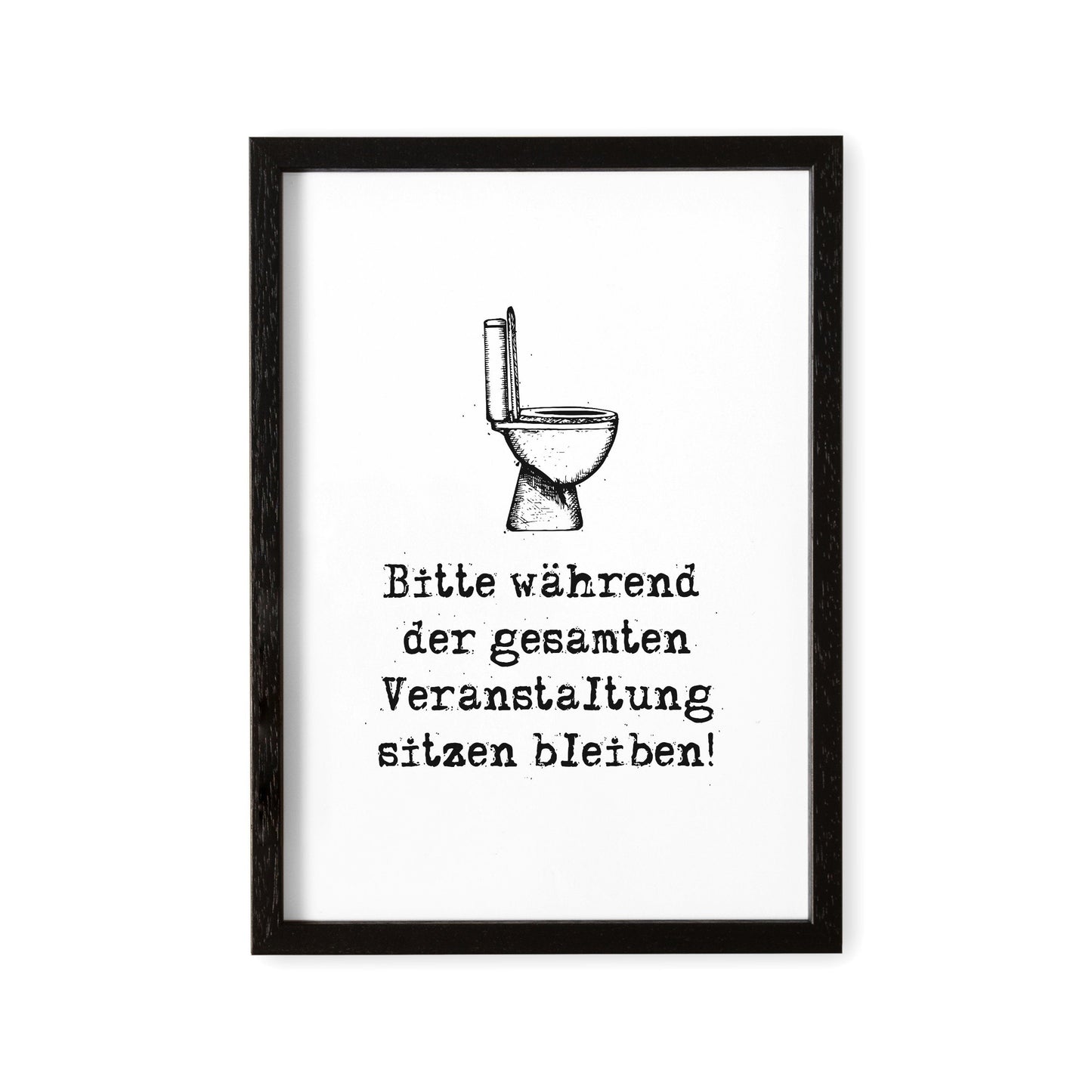 Einzugsgeschenk Badezimmer Deko Poster Gäste WC Schild Bild Gästebad