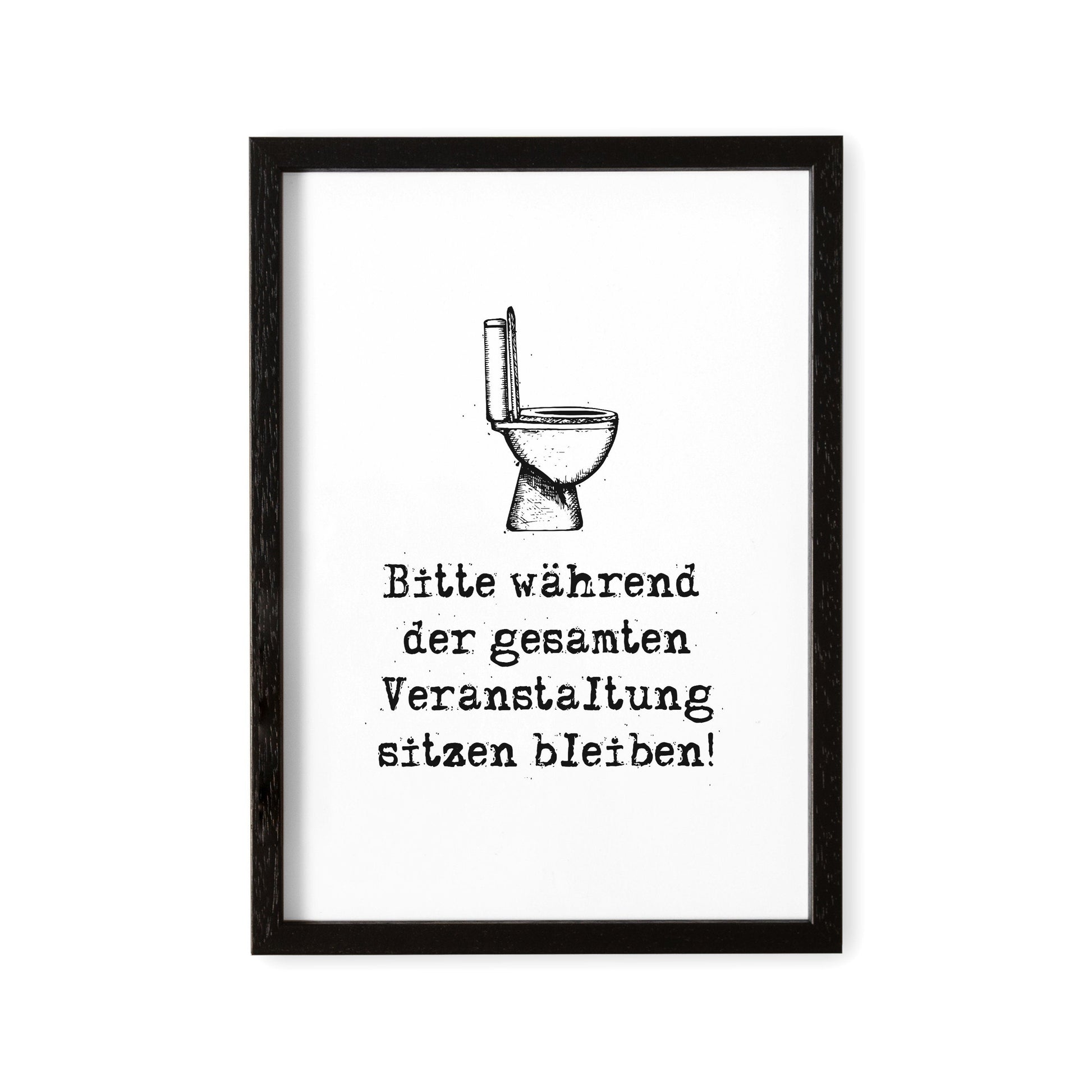 Einzugsgeschenk Badezimmer Deko Poster Gäste WC Schild Bild Gästebad