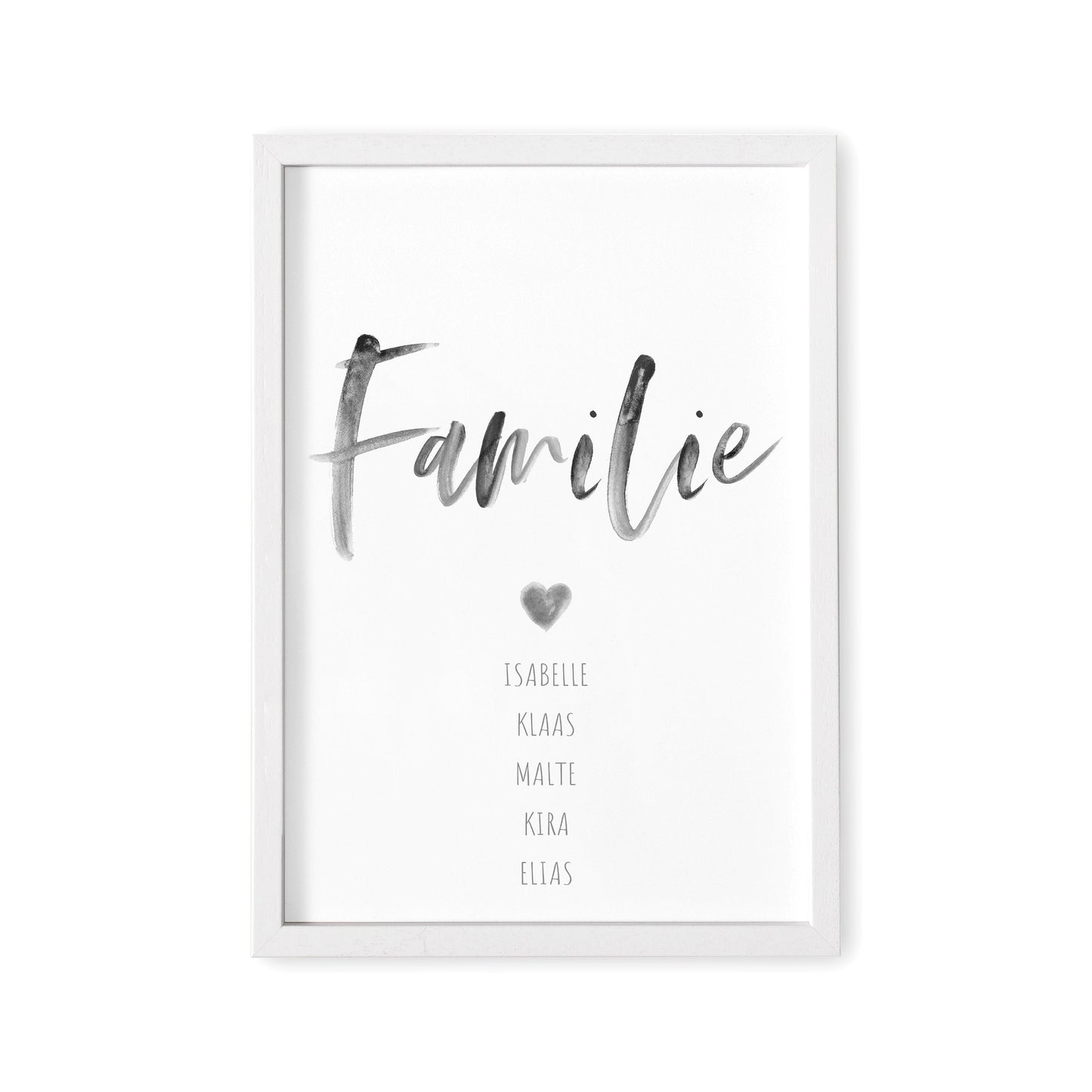Bild Familie Family Poster Personalisiertes Familienposter Familienbild Geschenk