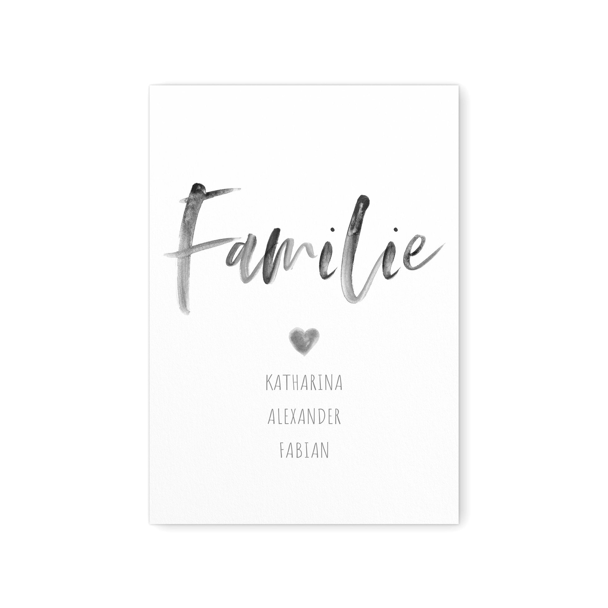 Bild Familie Family Poster Personalisiertes Familienposter Familienbild Geschenk