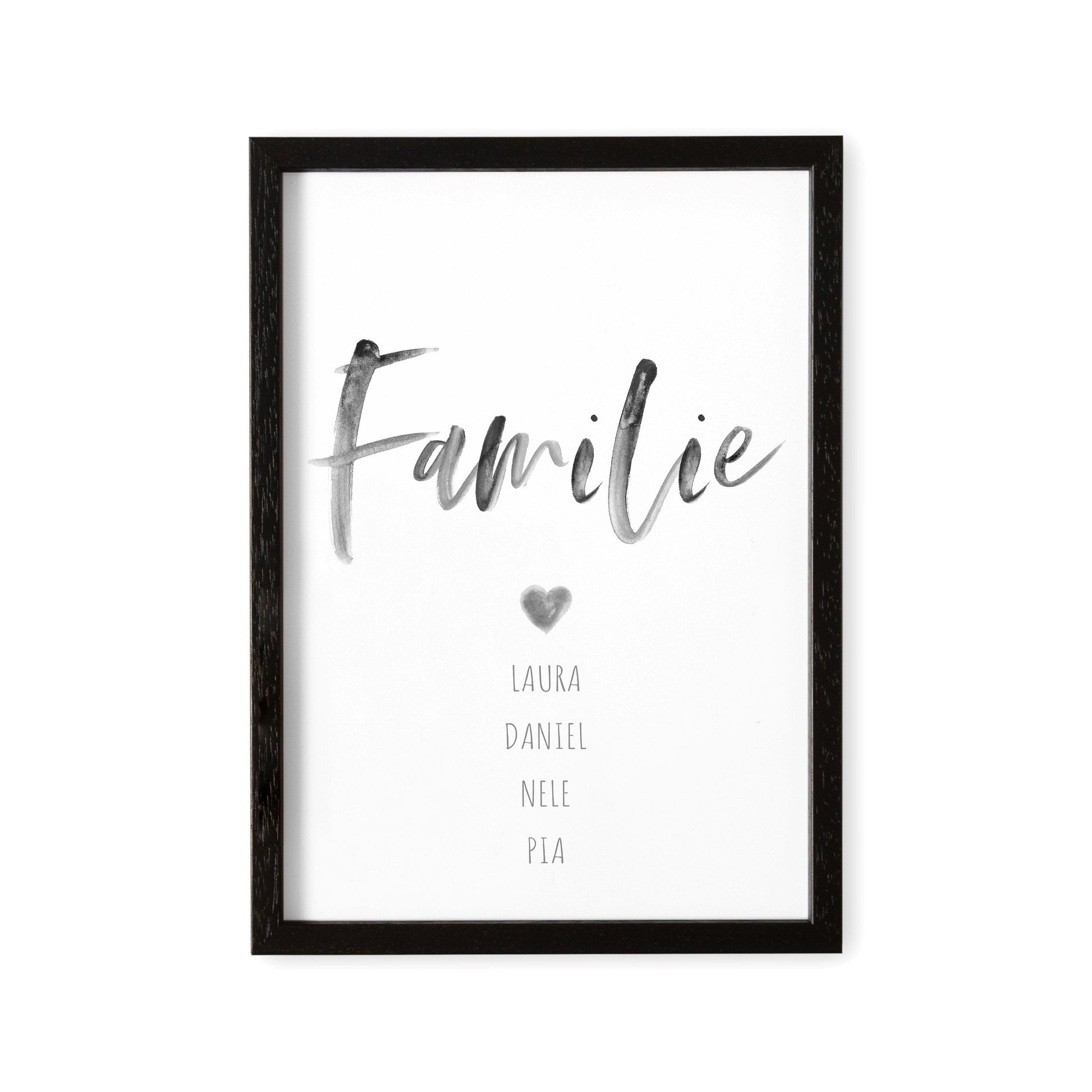 Bild Familie Family Poster Personalisiertes Familienposter Familienbild Geschenk
