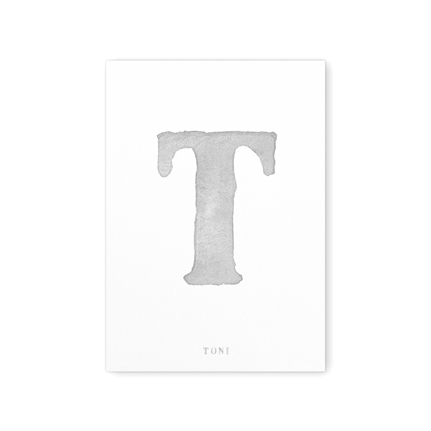 Buchstaben Poster Bild Buchstabe Babyposter Für Junge Mädchen Geburtsposter Babyzimmer