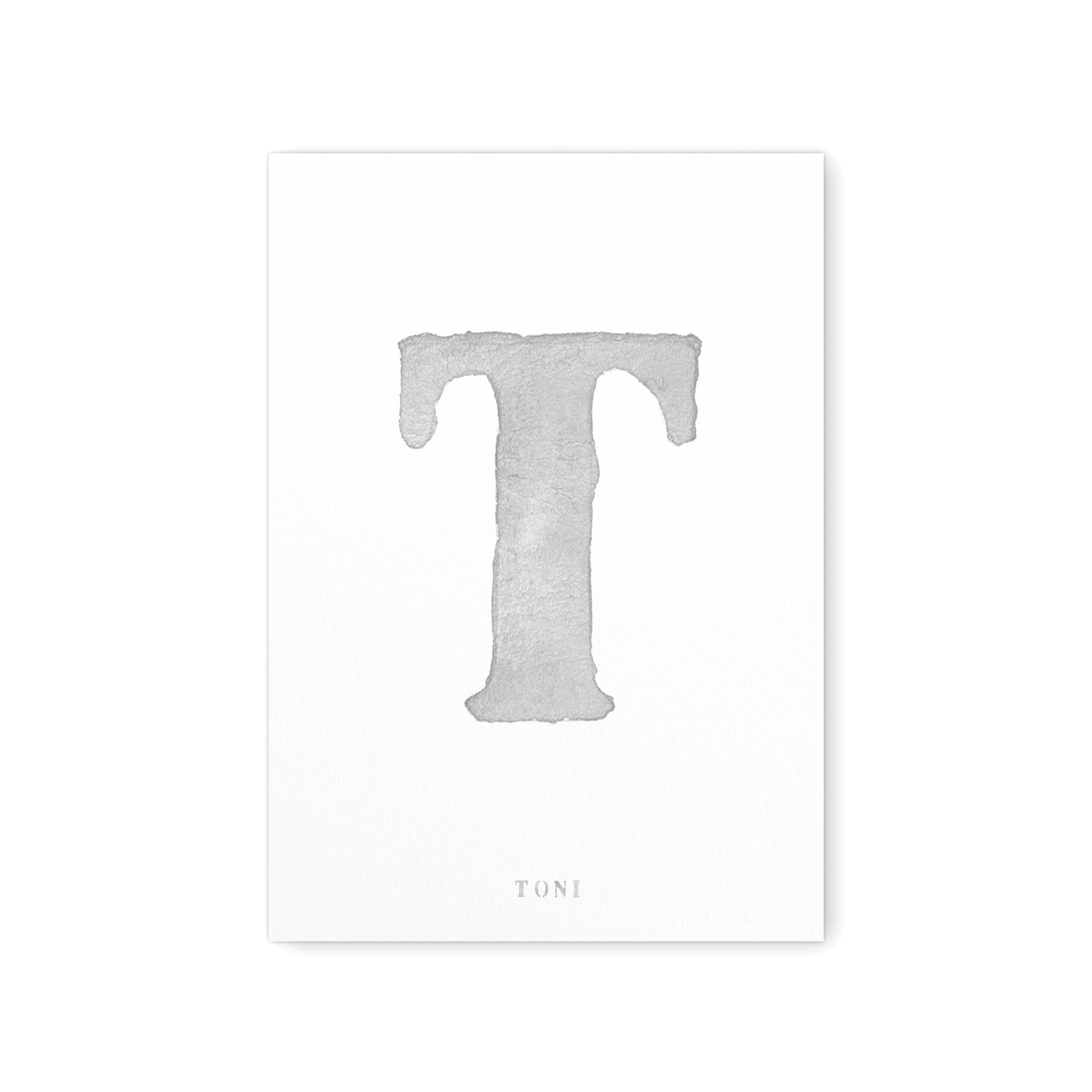 Buchstaben Poster Bild Buchstabe Babyposter Für Junge Mädchen Geburtsposter Babyzimmer