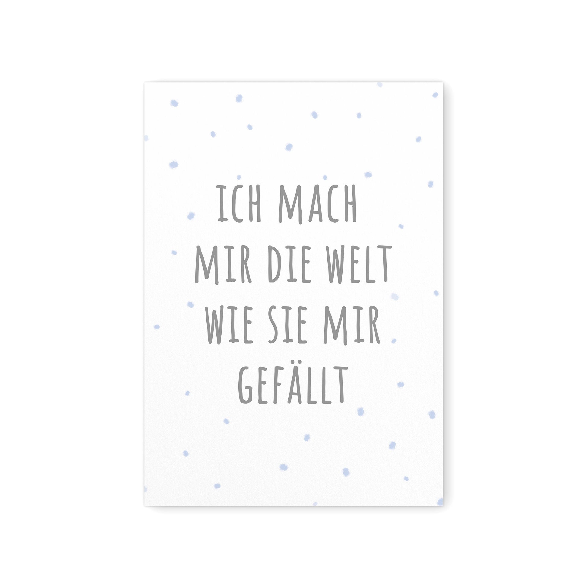 Deko Kinderzimmer Babyzimmer Junge Mach Mir Die Welt Wie Sie Mir Gefällt Poster Bild