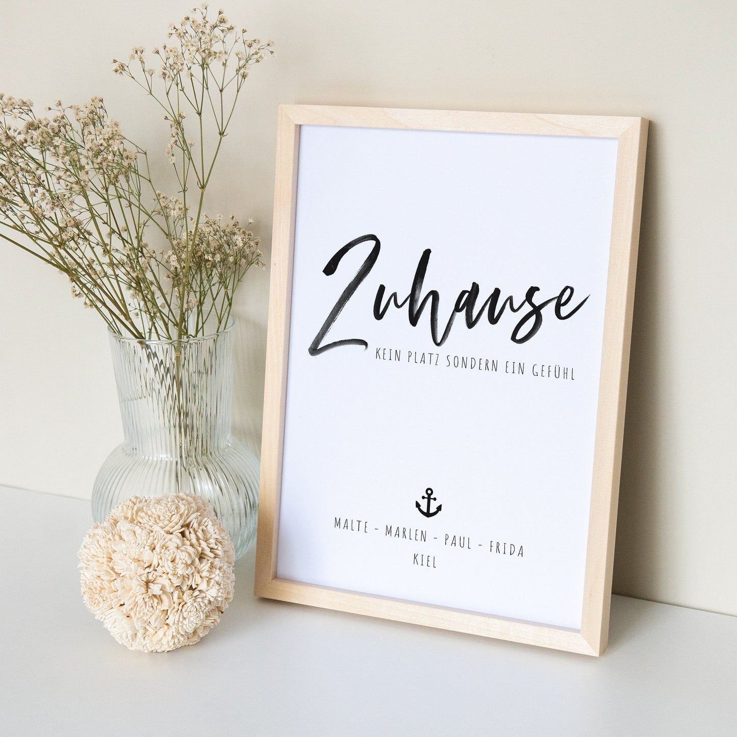 Poster Familie Personalisiert Zuhause Familienposter Zu Hause Geschenk