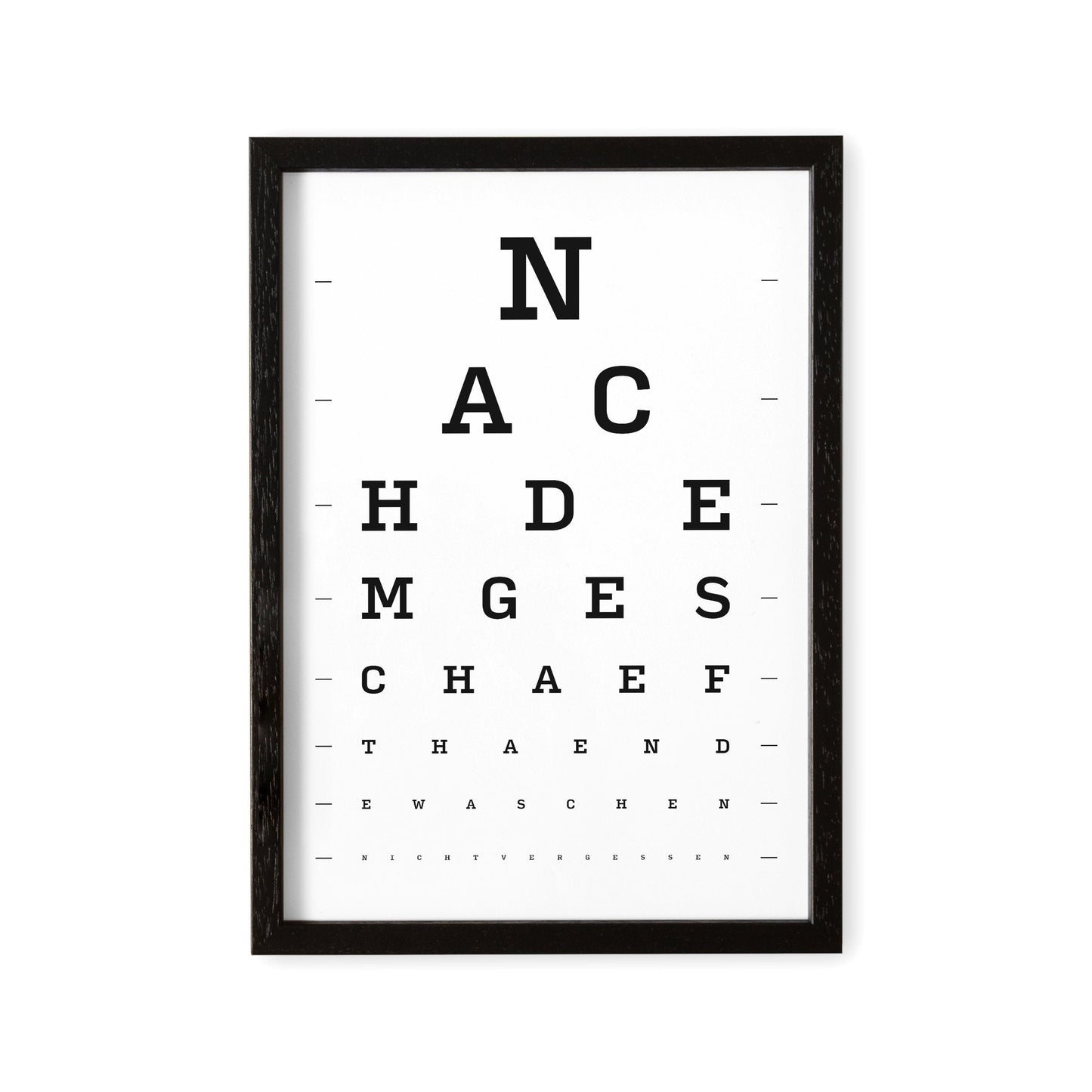 Badezimmer Deko WC Schild Sehtest Poster Bild Toilettenschild Toilettenbild