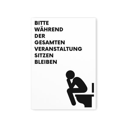 Badezimmer Bild Gäste WC Deko Poster Für Die Toilette Lustiges Einzugsgeschenk