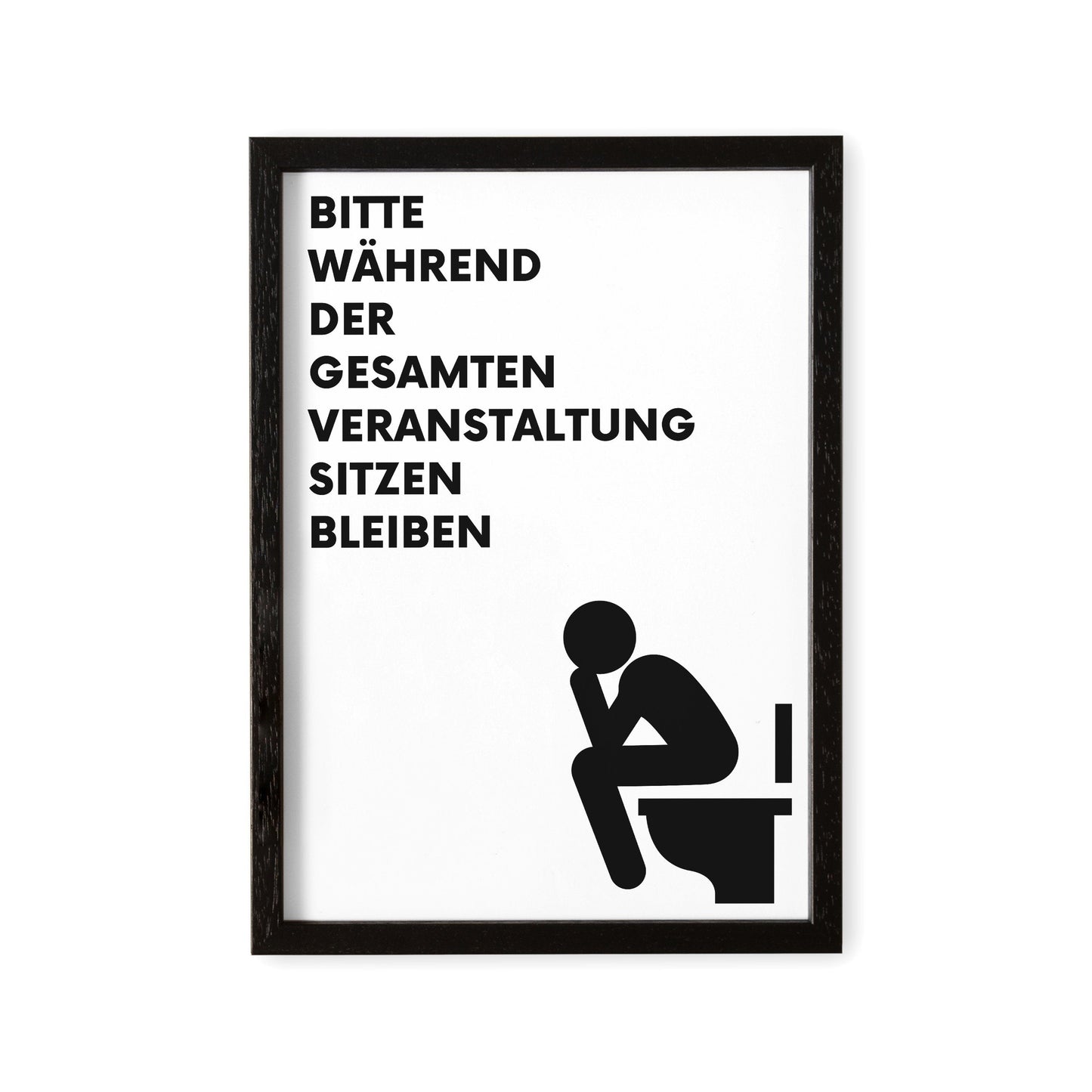 Badezimmer Bild Gäste WC Deko Poster Für Die Toilette Lustiges Einzugsgeschenk