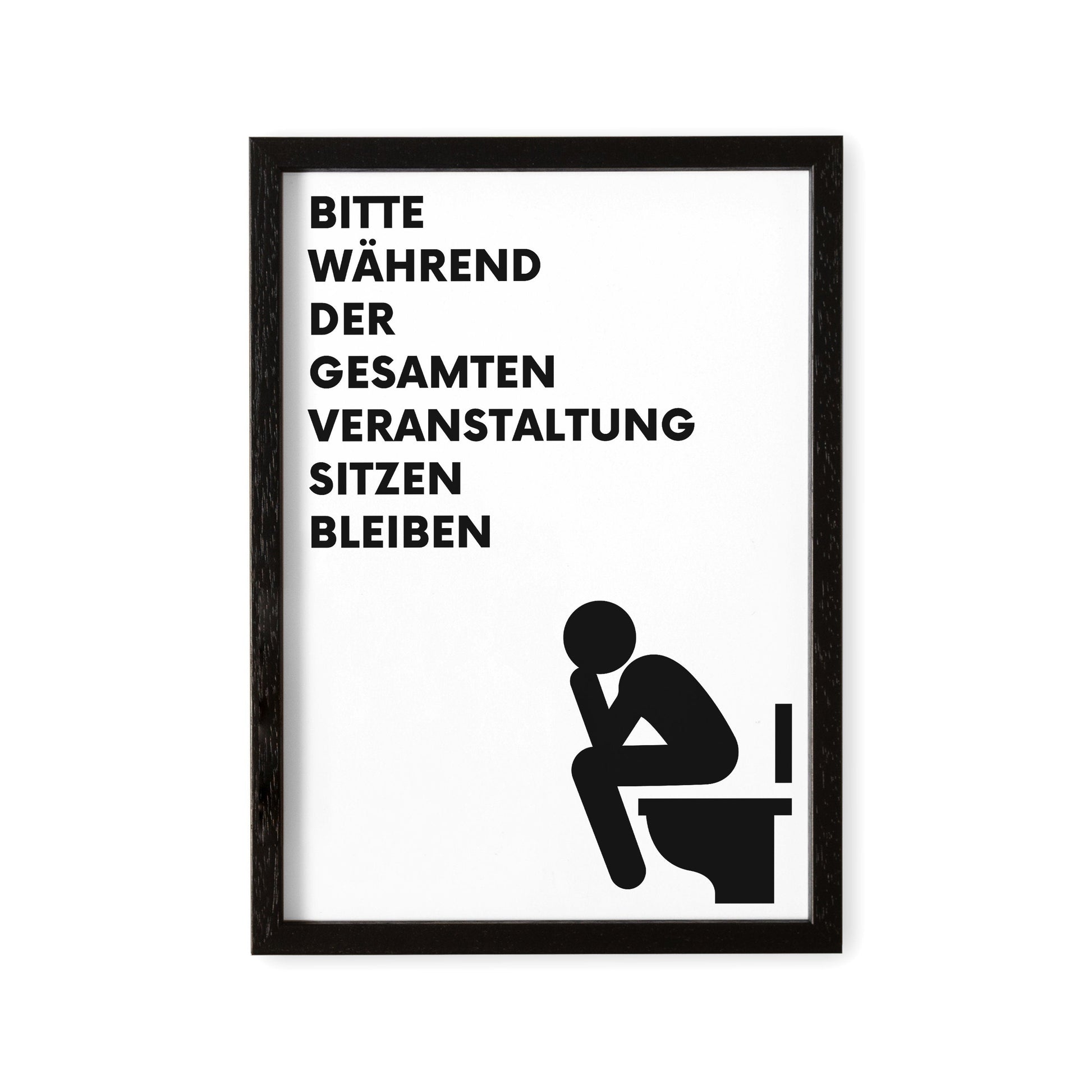 Badezimmer Bild Gäste WC Deko Poster Für Die Toilette Lustiges Einzugsgeschenk