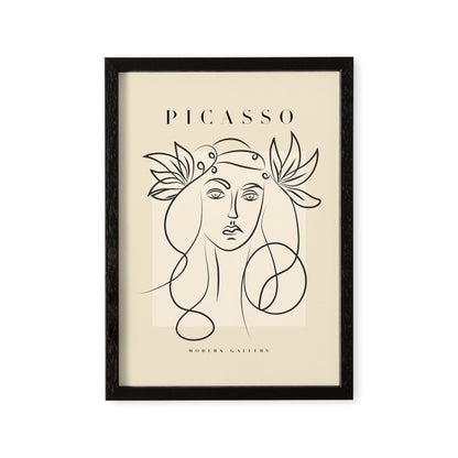 Picasso Poster Set 3 Frei Wählbare Bilder Wohnzimmer Deko Print Beige