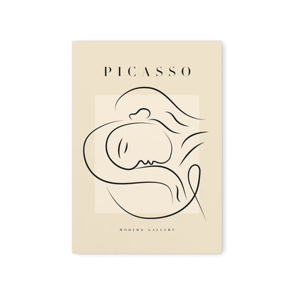 Picasso Poster Set 3 Frei Wählbare Bilder Wohnzimmer Deko Print Beige