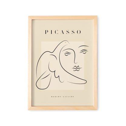 Picasso Poster Set 3 Frei Wählbare Bilder Wohnzimmer Deko Print Beige