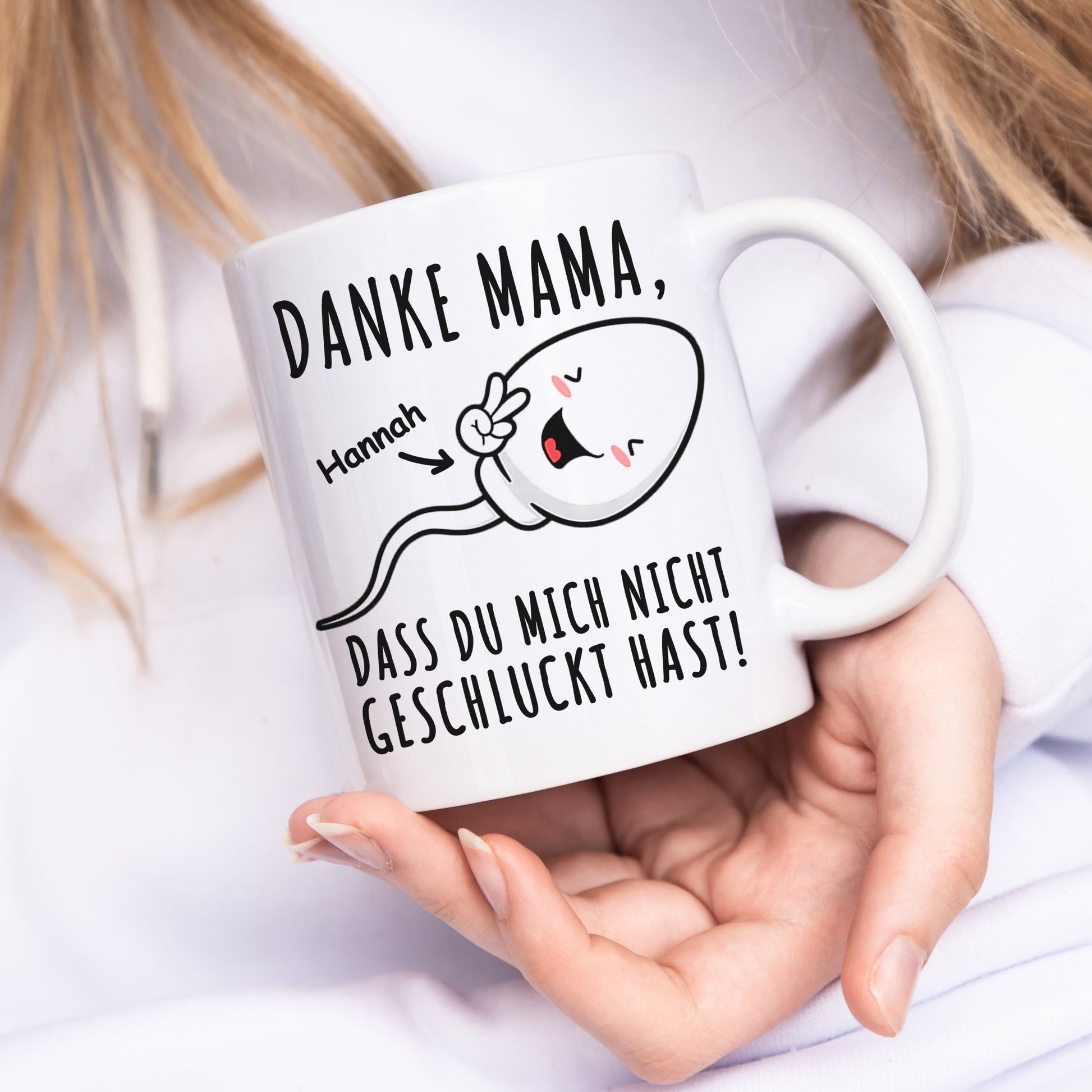 Mama Tasse personalisiert Geschenk Muttertag lustige Tasse mit Spruch Mutter Tochter Sohn Muttertagsgeschenk