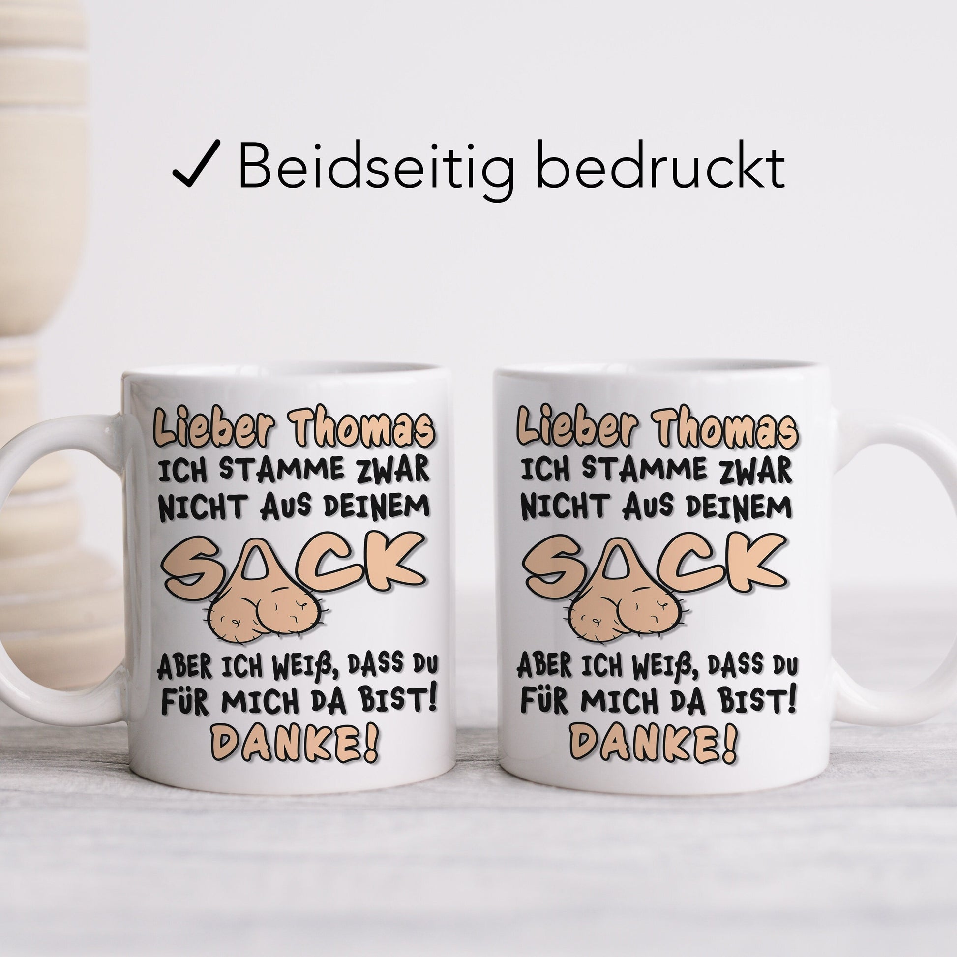 Stiefvater Geschenk Stiefpapa Tasse personalisiert Lustiger Spruch Stiefvatertagsgeschenk