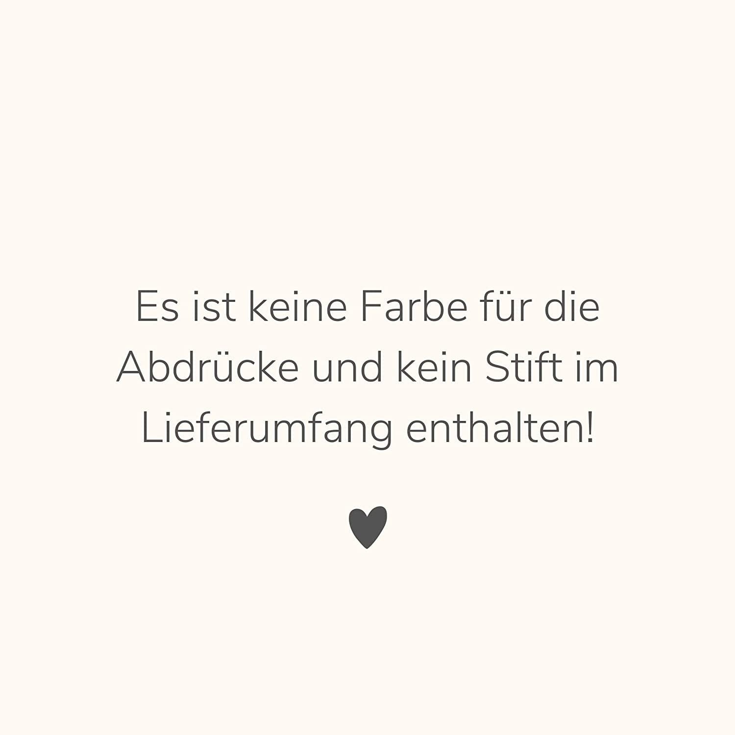 Fingerabdruck Kommunion Gästebuch Konfirmation Geschenk personalisiert Baum 30x40 cm (OHNE Farbe)