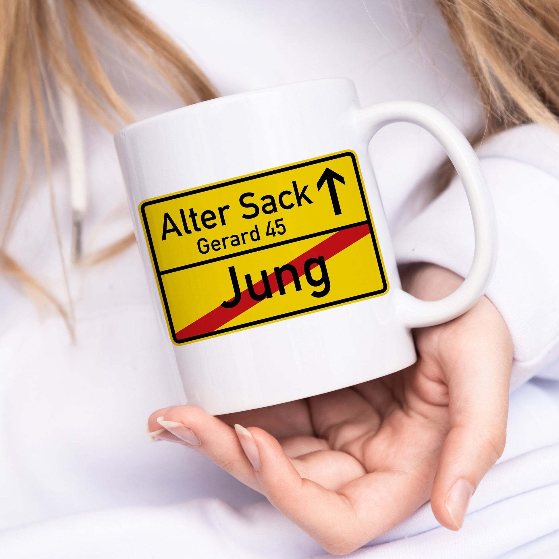 Geburtstagsgeschenk Für Männer Alter Sack Tasse personalisiert 40. 50. 60. Geburtstag Geschenk Mann