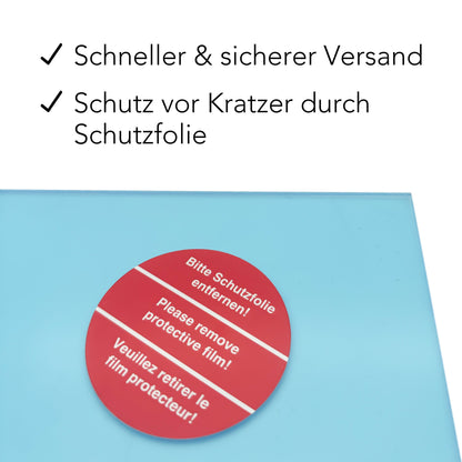 Erste Million Hochzeit Geldgeschenk personalisiert Acrylglas Bild Hochzeitsgeschenk Geld Geschenk für Brautpaar 20x30 cm inkl. Holzfuß