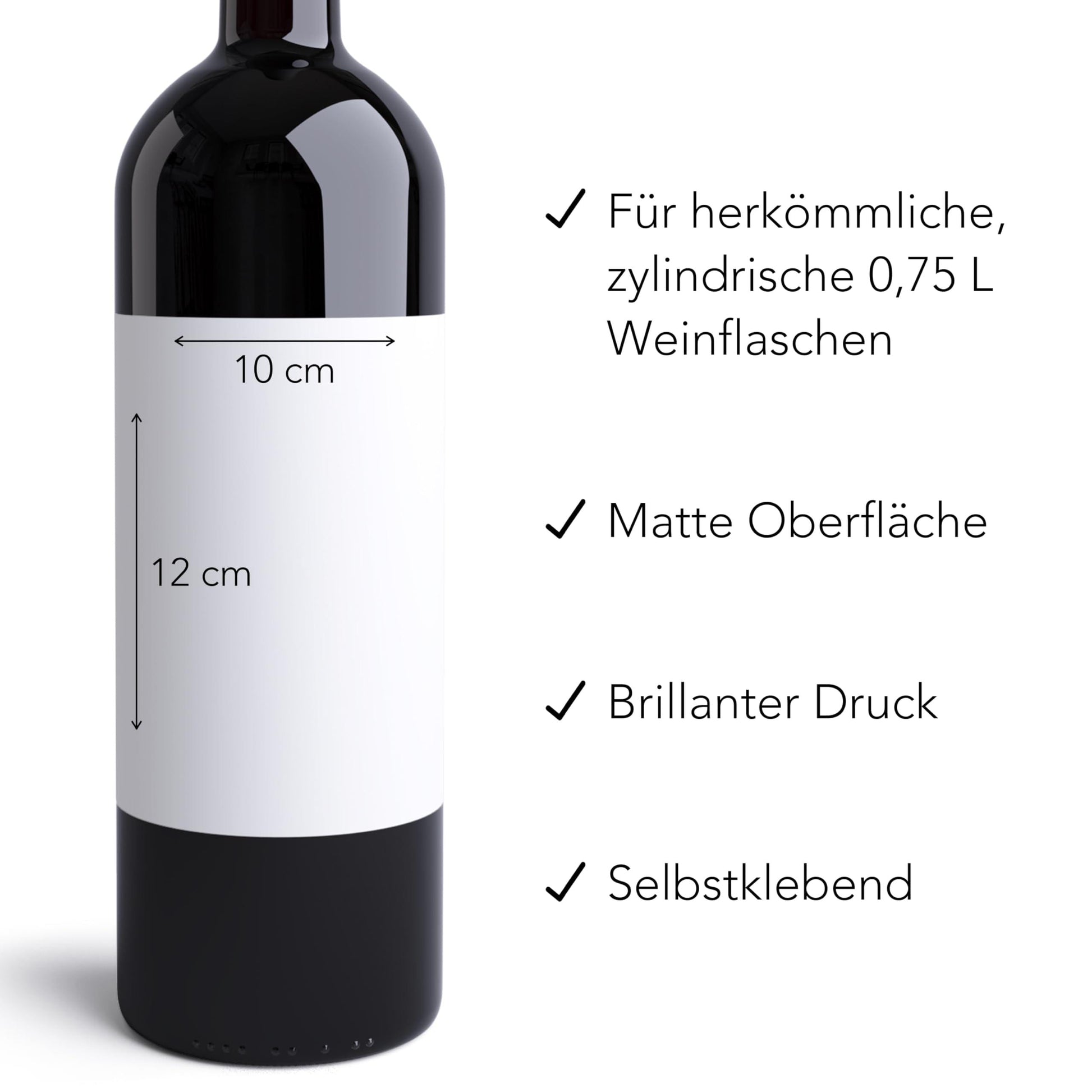 70. Geburtstag Flaschenetiketten personalisierte Weinetiketten Geburtstagsgeschenk Geschenk Wein Etiketten selbstklebend 2 Stück | 10x12 cm