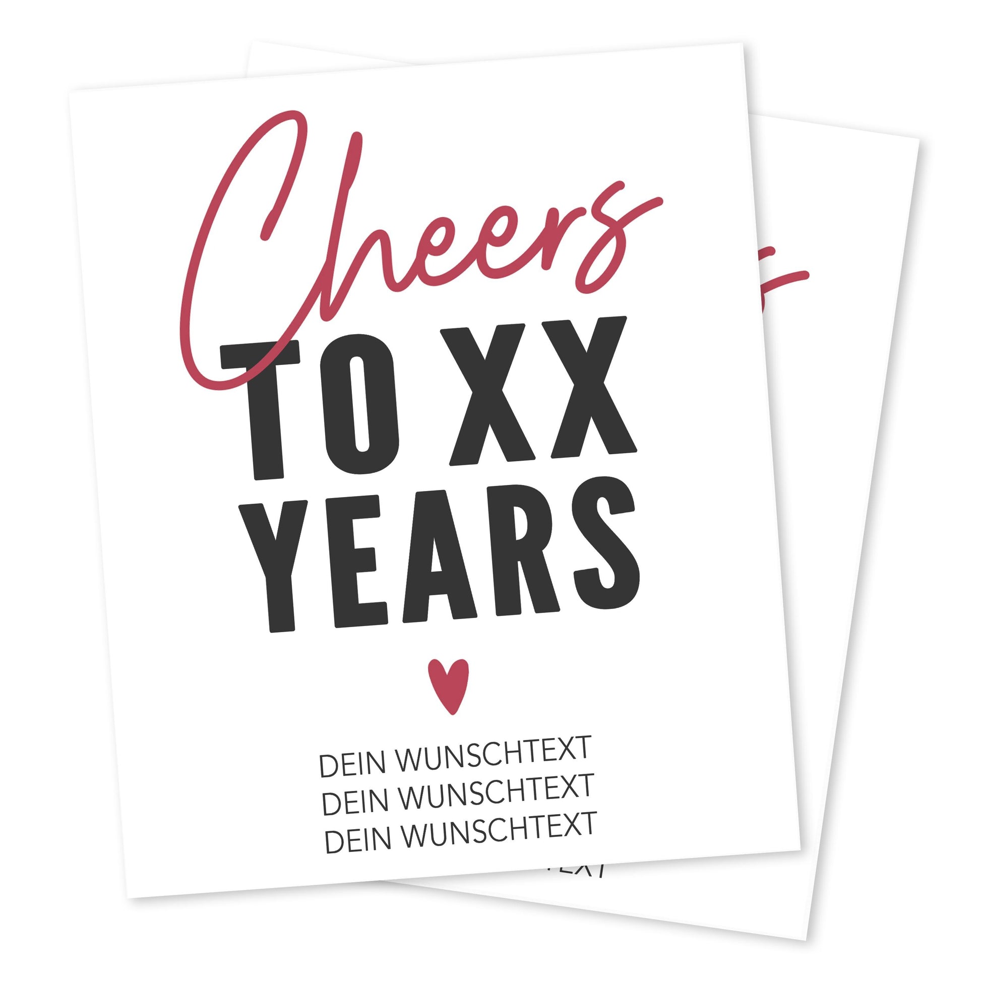 Geburtstag Weinetiketten personalisierte Flaschenetiketten Geburtstagsgeschenk Geschenk Wein Etiketten selbstklebend 2 Stück | 10x12 cm