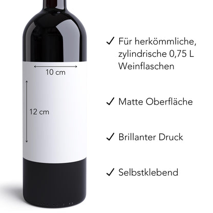 Oldtimer Schonend Behandeln 70. Geburtstag personalisierte Weinetiketten Geschenk Geburtstag Etiketten selbstklebend 2 Stück | 10x12 cm