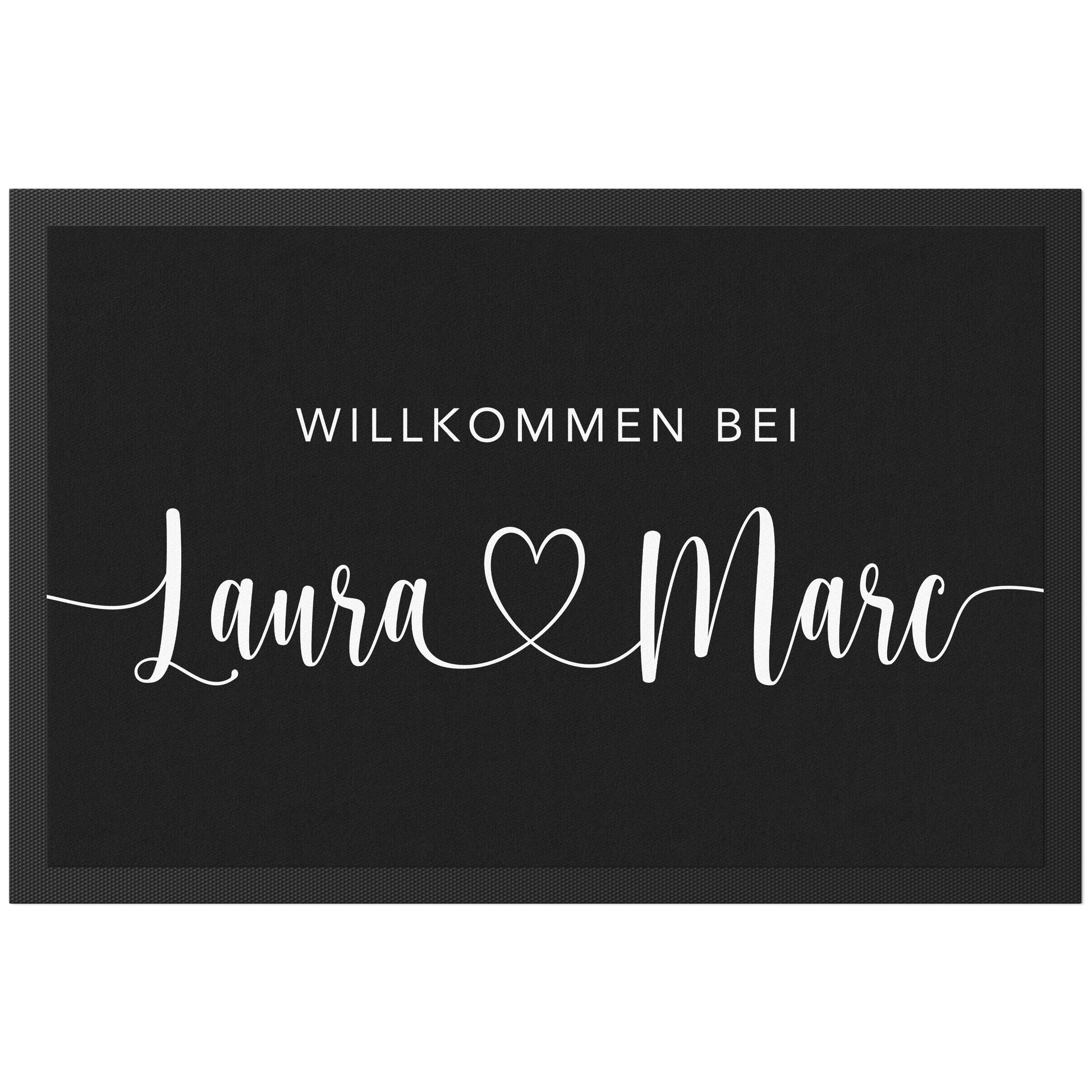 Personalisiert Fußmatte Einzugsgeschenk Wohnung Einweihungsgeschenk Geschenk zum Einzug ins Haus Schmutzfangmatte für Innen 60x40 cm