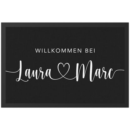 Personalisiert Fußmatte Einzugsgeschenk Wohnung Einweihungsgeschenk Geschenk zum Einzug ins Haus Schmutzfangmatte für Innen 60x40 cm