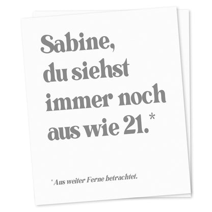 30. Geburtstag Frau Weinetiketten personalisierte Flaschenetiketten Geburtstagsgeschenk Geschenk Etiketten selbstklebend 2 Stk. | 10x12 cm