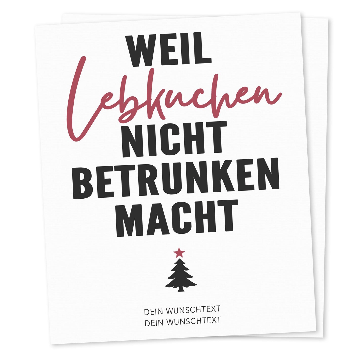 Weihnachten Weinetiketten personalisierte Flaschenetiketten Weihnachtsgeschenk Geschenk Wein Etiketten selbstklebend 2 Stück | 10x12 cm