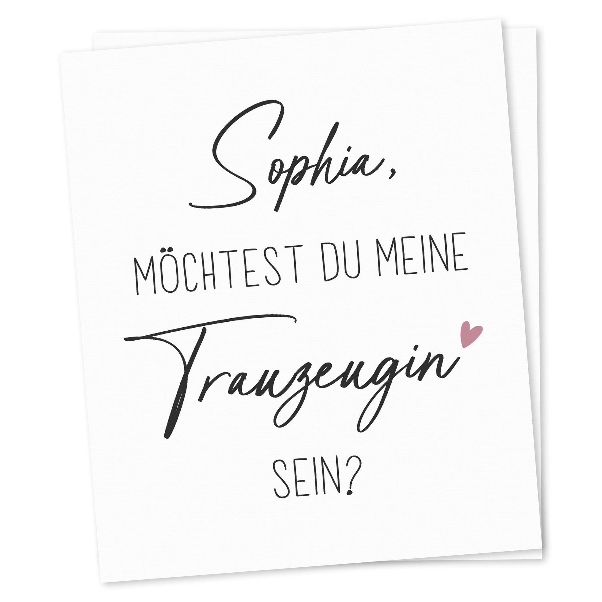 Möchtest du meine Trauzeugin sein Weinetikett personalisiert Trauzeugen fragen Geschenk Wein Etikett selbstklebend 2 Stk. | 10x12 cm