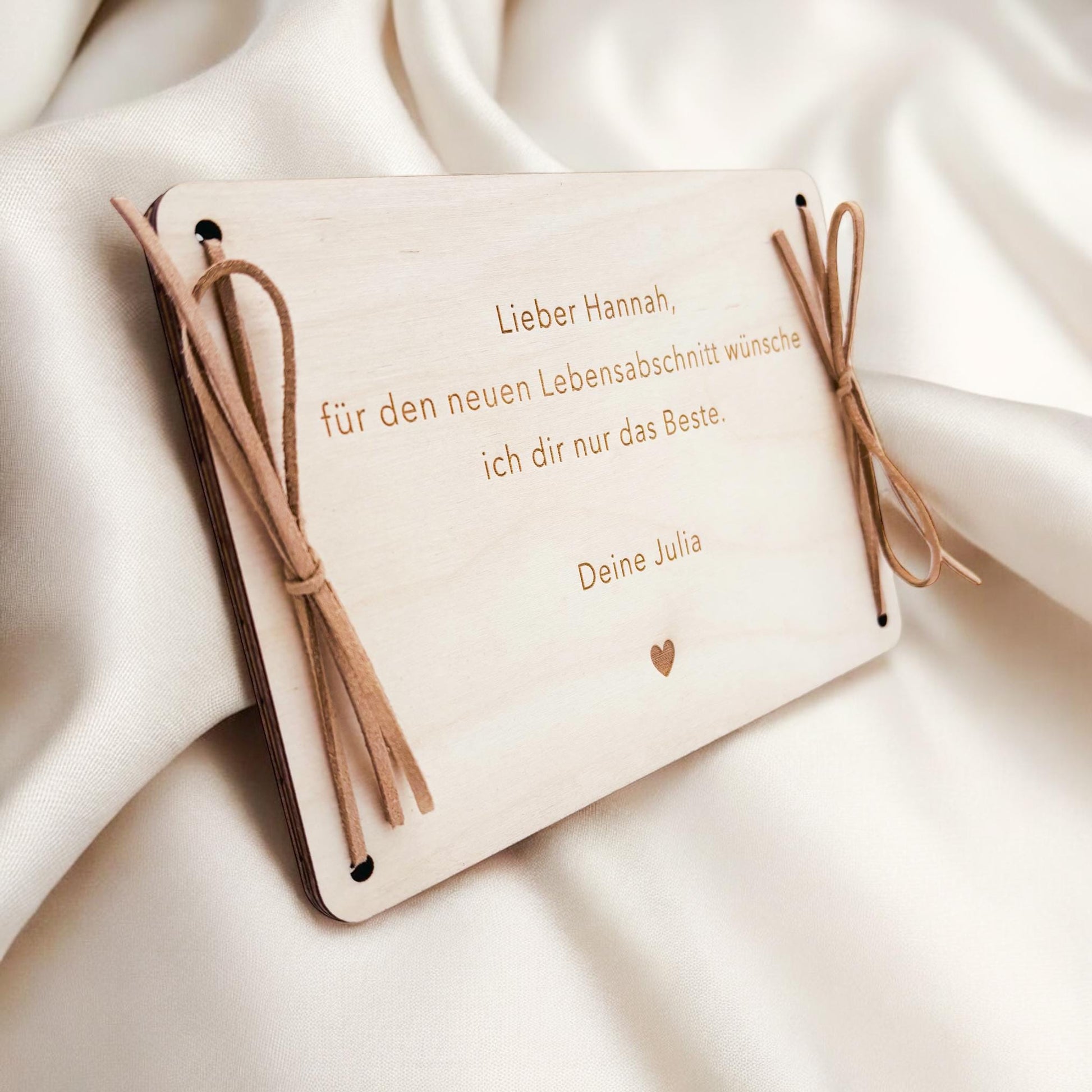 Wunscherfüller Geldgeschenk Geburtstag personalisierte Geld Verpackung Pusteblume Geldkarte Geschenkkarte aus Holz 12x17 cm