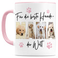 Hundemama Tasse Hund personalisiert mit Foto Hundebesitzerin Geschenk Fototasse Hundeliebhaberin Hundetasse lustig