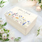 Erinnerungskiste Hochzeit personalisiertes Hochzeitsgeschenk für Brautpaar Holzkiste Erinnerungsbox Geschenkkiste Geschenkbox 30x20x13 cm