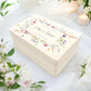 Erinnerungsbox Hochzeit personalisierte Erinnerungskiste Hochzeitsgeschenk für Brautpaar Holzkiste Geschenkkiste Geschenkbox 30x20x13 cm