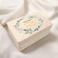 Erinnerungskiste Kommunion Geschenk personalisiert Erinnerungsbox Erstkommunion Mädchen Junge Holzkiste Holzbox 30x20x13 cm