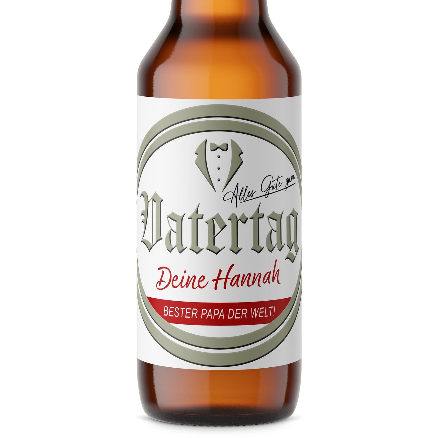 Vatertagsgeschenk Bieretiketten personalisiert Flaschenetikett Bier Vatertag Geschenk Papa Bierflaschen Etiketten 2 Stück | 9x9 cm
