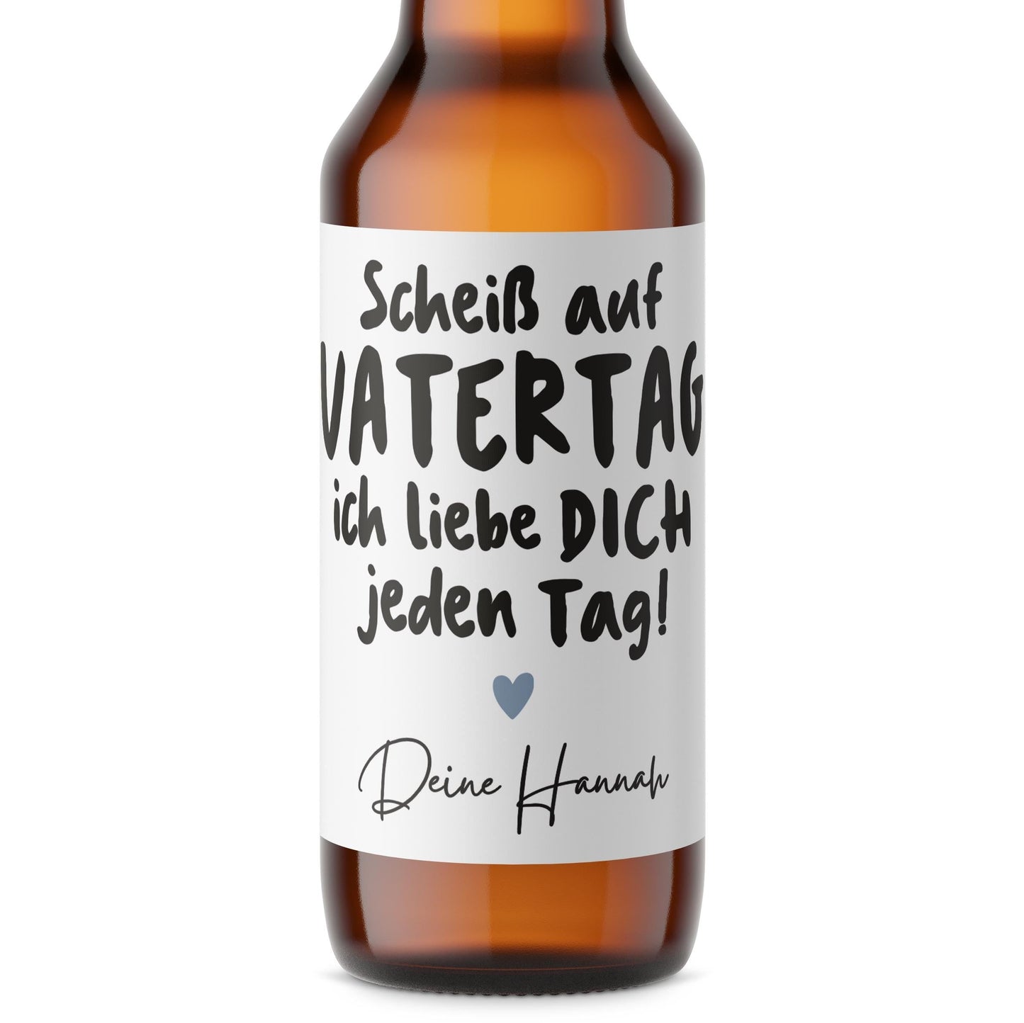 Vatertagsgeschenk Bieretiketten personalisiert Flaschenetikett Bier Vatertag Geschenk Papa Bierflaschen Etiketten 2 Stück | 9x9 cm
