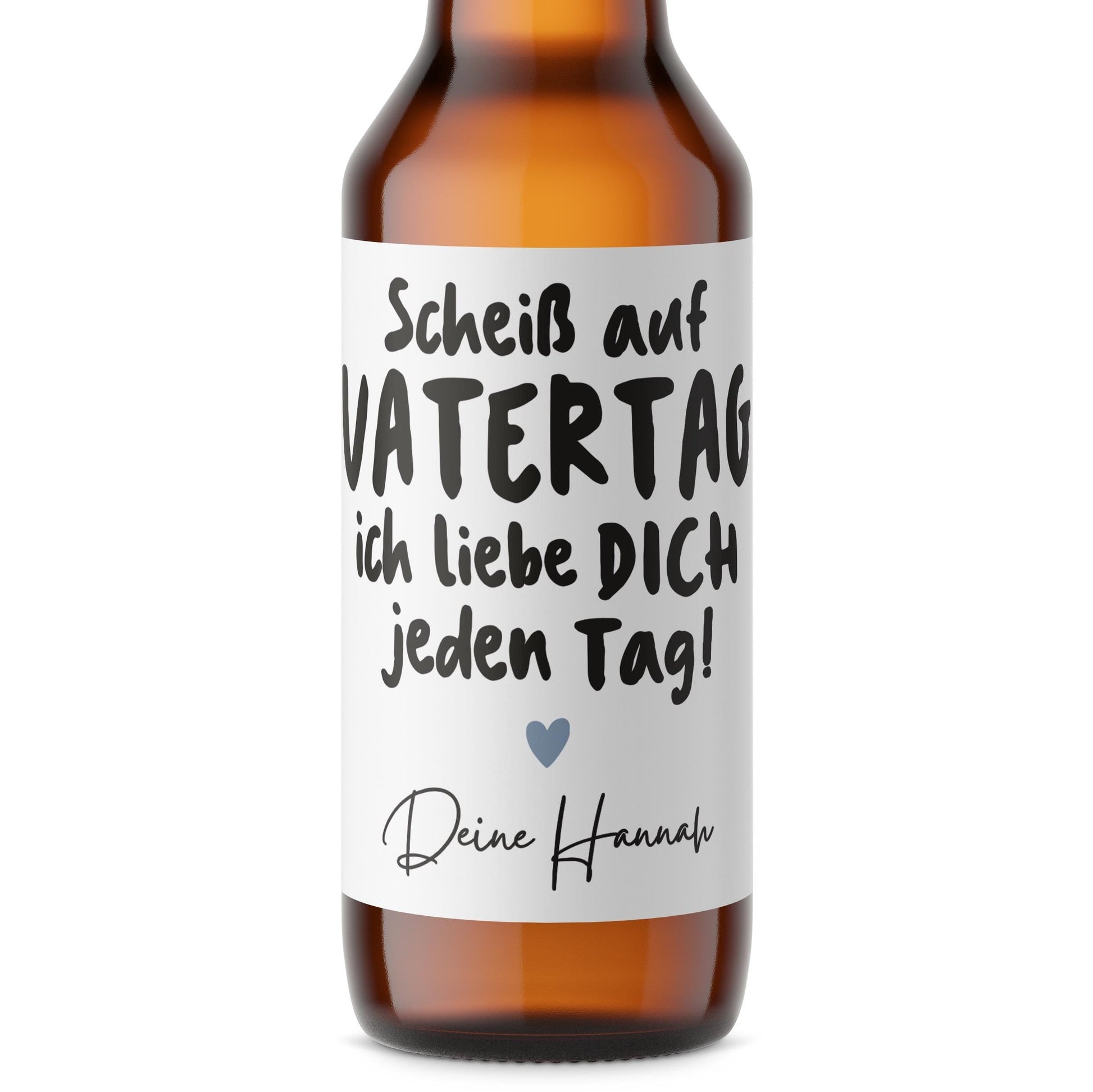 Vatertagsgeschenk Bieretiketten personalisiert Flaschenetikett Bier Vatertag Geschenk Papa Bierflaschen Etiketten 2 Stück | 9x9 cm