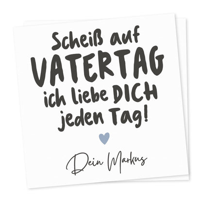 Vatertagsgeschenk Bieretiketten personalisiert Flaschenetikett Bier Vatertag Geschenk Papa Bierflaschen Etiketten 2 Stück | 9x9 cm