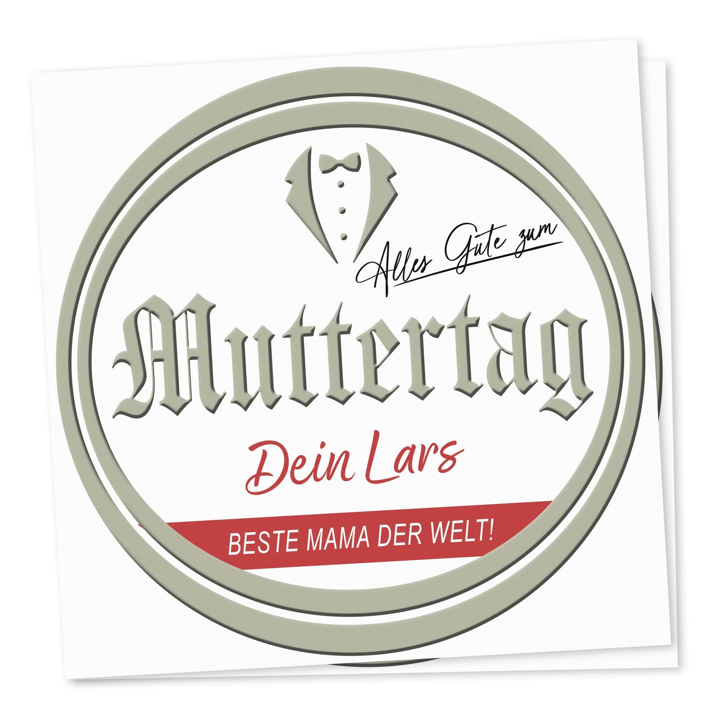 Muttertagsgeschenk Bieretiketten personalisiert Flaschenetikett Bier Muttertag Geschenk Mama Bierflaschen Etiketten 2 Stück | 9x9 cm
