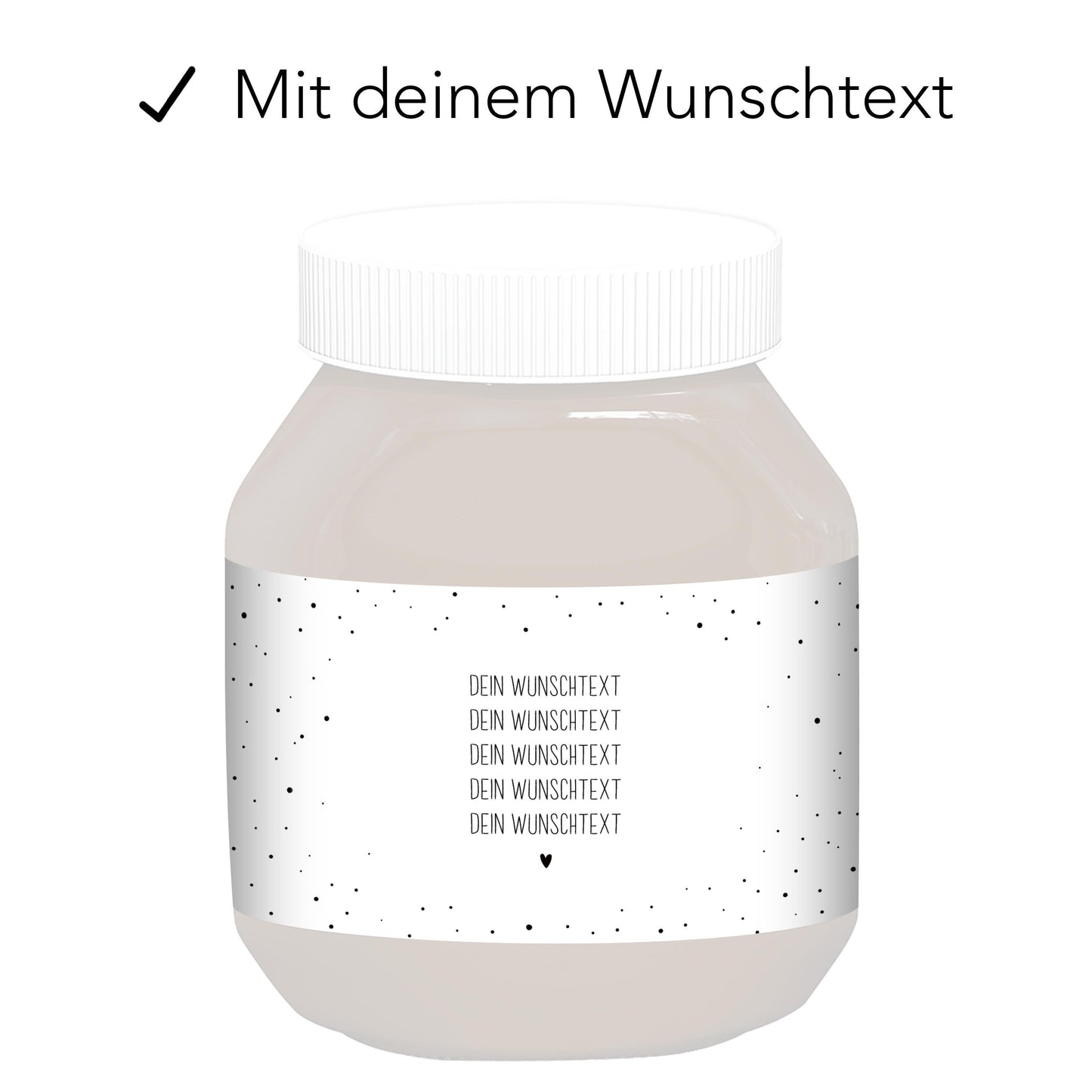 Nervennahrung Geschenk Schokoaufstrich Etiketten mit Namen personalisiert Aufkleber für z.B. Glas Nutella Nerven Geschenk Etiketten | 2 Stk.