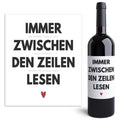 Ihr werdet Oma und Opa Weinetiketten personalisiert zum Schwangerschaft verkünden Großeltern Wein Geschenk Etiketten 2 Stk. | 10x12 cm