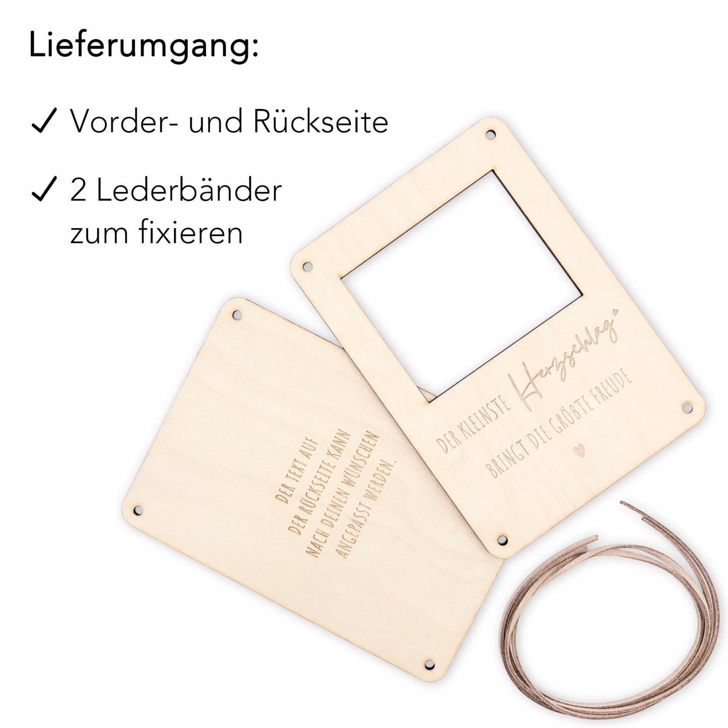 Schwangerschaft verkünden personalisierter Ultraschallbild Bilderrahmen Ultraschall Holzrahmen Geschenk Schwangerschaftsverkündung 12x17 cm