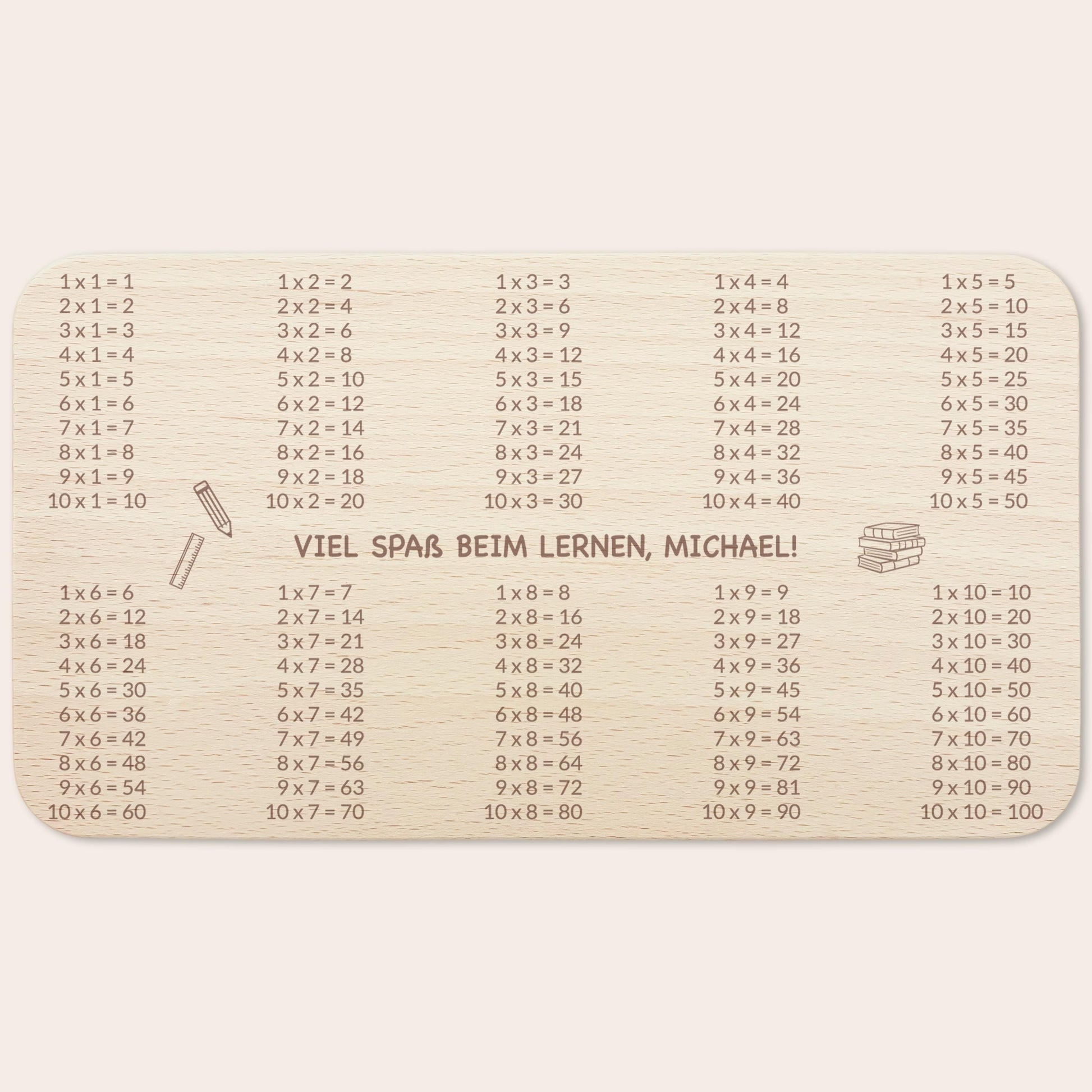 Frühstücksbrettchen Geschenk zur Einschulung personalisiert Schulanfang Holzbrett für Kinder Einschulungsgeschenk Frühstücksbrett mit Gravur