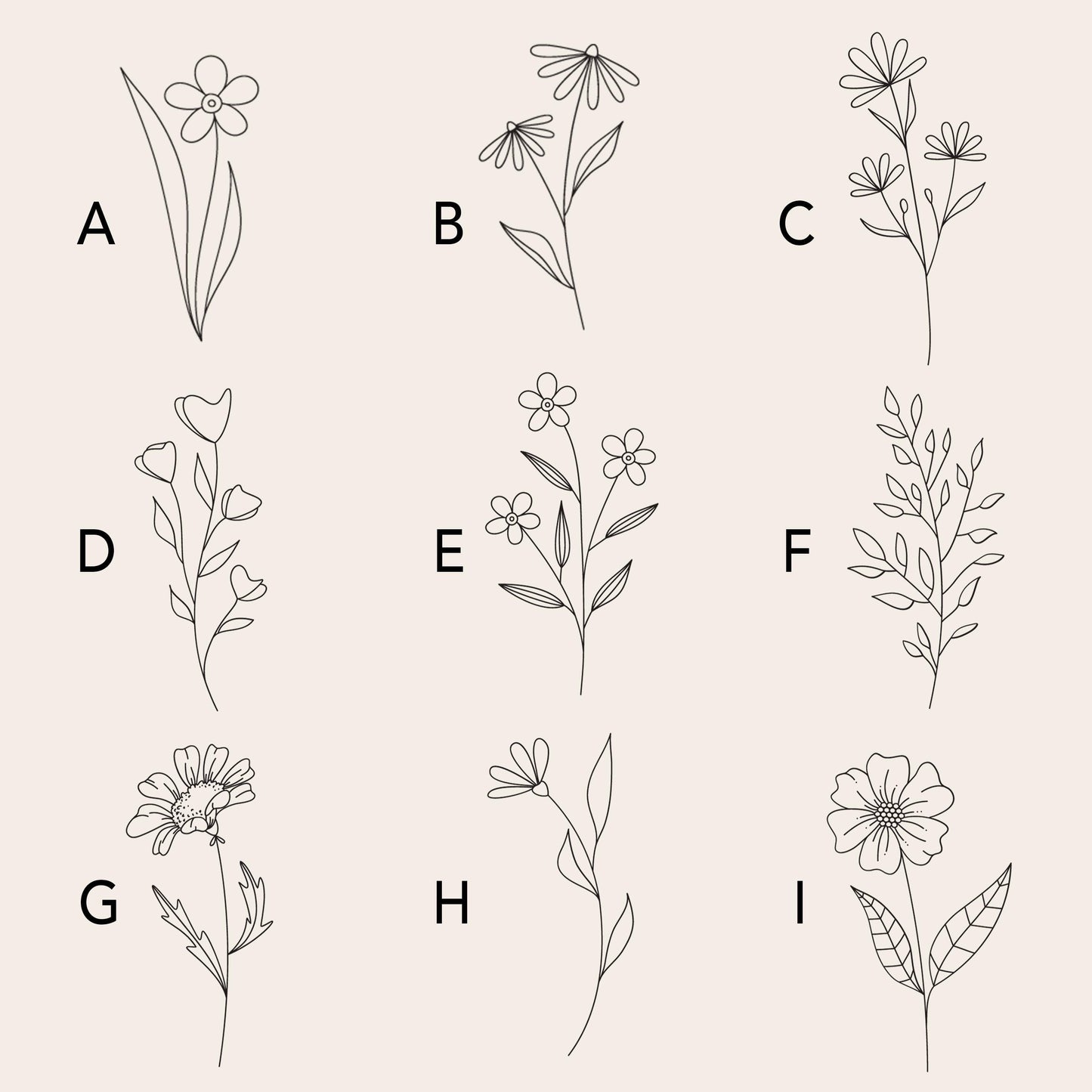 Frühstücksbrettchen personalisiert Holz mit Text Holzbrett Geschenk Wildblumen Holzbrettchen Brettchen Frühstücksbrett mit Gravur