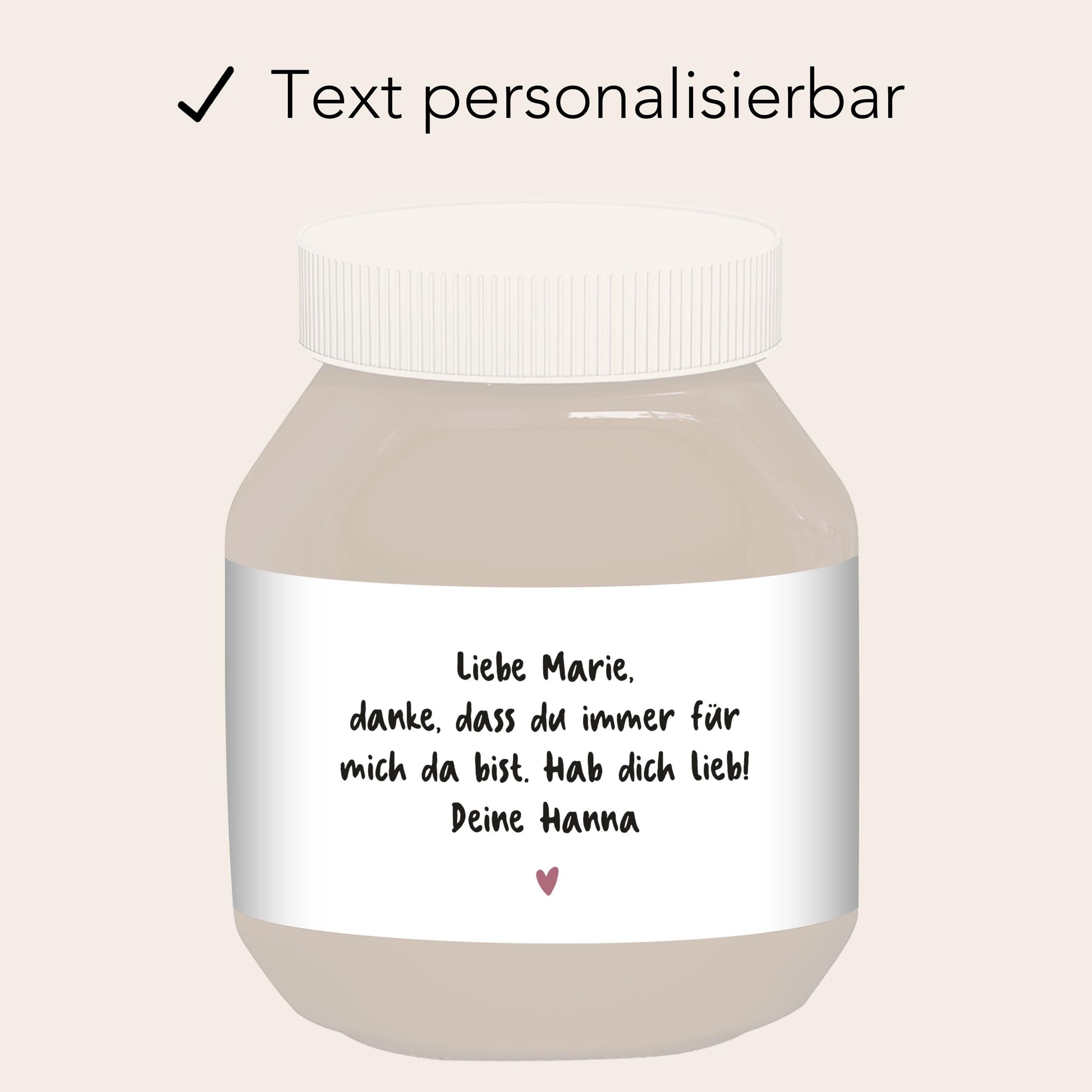 Brot und Salz Geschenk zum Einzug personalisiert Schokoaufstrich Etiketten für z.B. Nutella Einzugsgeschenk Haus Wohnung | 2 Stück